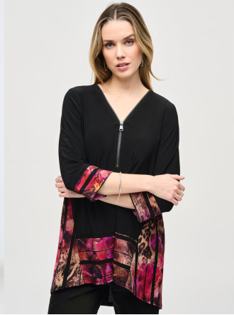 243157 Tunic - Black (Joseph Ribkoff)